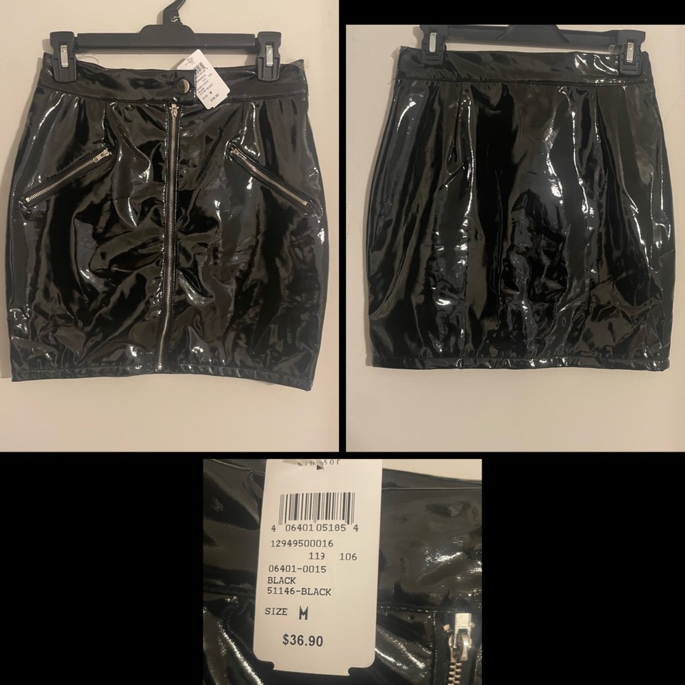 NWT Windsor zip up skirt